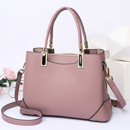 Genuine leather women bag bag cowhide ladies shoulder bag crossbody bag commuting OL fashion