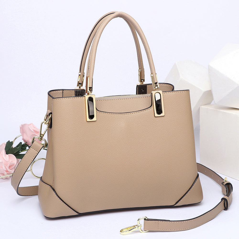 Genuine leather women bag bag cowhide ladies shoulder bag crossbody bag commuting OL fashion