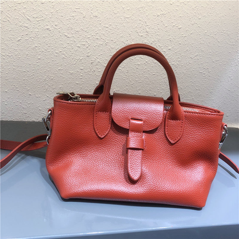 Shoulder bag ladies crossbody bag genuine leather casual soft cowhide handbag