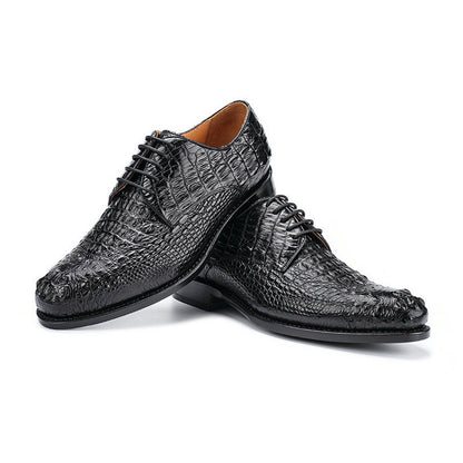 Crocodile leather genuine leather men's leather shoes business formal men's shoes 
