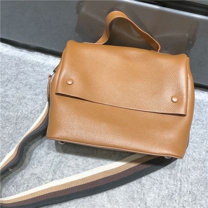 Retro ladies bag simple shoulder bag large capacity handbag crossbody bag commuting OL