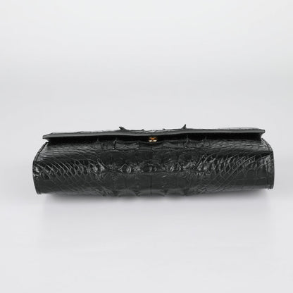 Siamese Crocodile Leather Handbag Women Wallet Genuine Leather Wallet Female Fashion Handbag Coin Clutch Bag 
