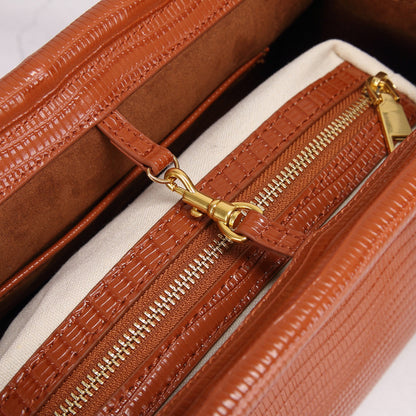 Genuine leather retro ladies bag shoulder bag crossbody bag large capacity handbag cowhide