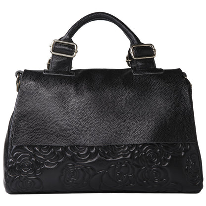 Women's handbag fashion genuine leather bag small incense style commuting crossbody bag shoulder bag goes with anything