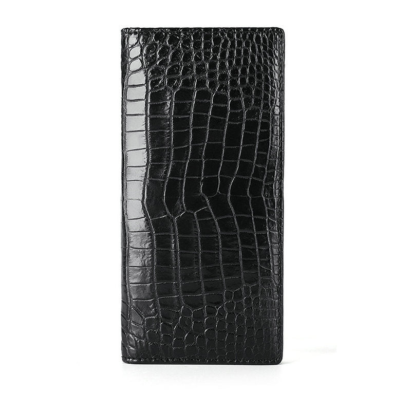 Crocodile skin long wallet men's wallet card bag genuine leather business wallet 