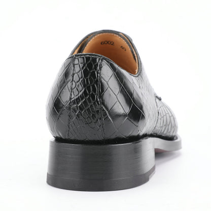 Men's Crocodile Leather Shoes Genuine Leather Casual Formal Business Shoes 