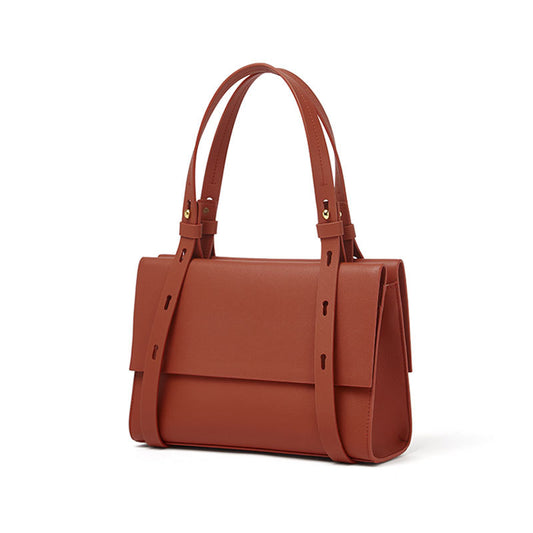 Genuine leather shoulder bag tote bag luxury fashion ladies bag handbag goes with anything