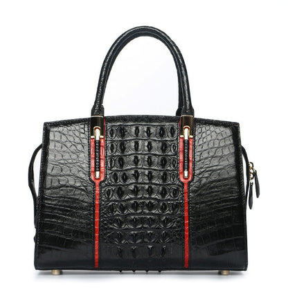 Bags Women's Handbags Crocodile Leather Women's Trends Shoulder Crossbody Bags Leather Tote Bags