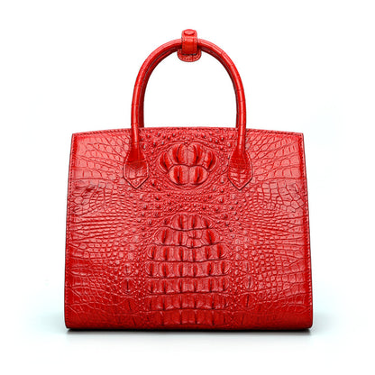 Women's bag Siamese crocodile skin handbag shoulder chain bag Women's bag that goes with everything