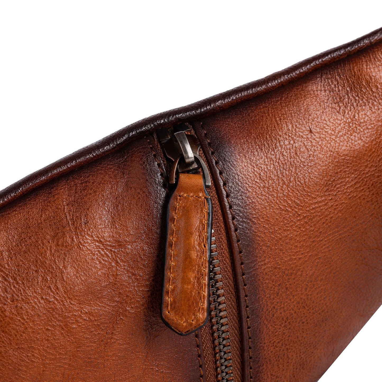 Men's bust bag Genuine cowhide leather unique casual crossbody bag for men 