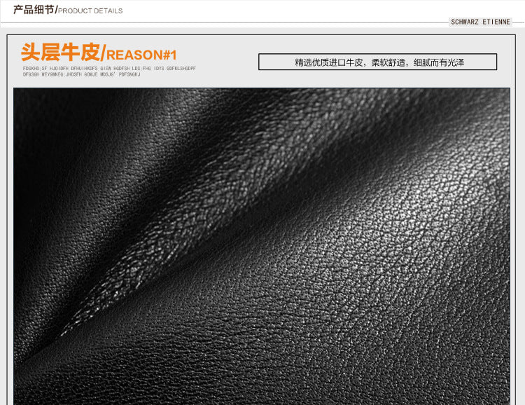 Men's handbag genuine cowhide leather large capacity computer bag business briefcase 