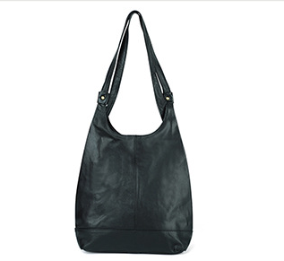 Genuine leather ladies bag simple modern multifunctional handbag rucksack retro casual shoulder bag