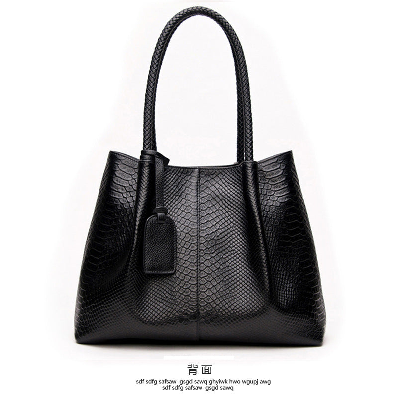 Women's Bags Genuine Leather Stylish Handbags Shoulder Bags Leather Tote Bags Shoulder Bags