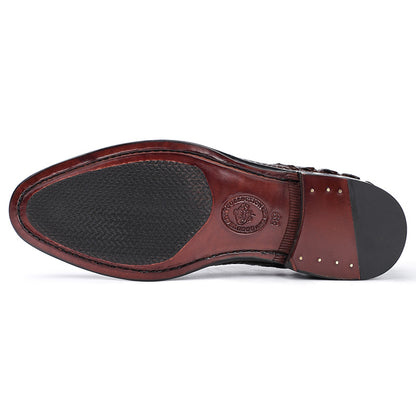 Crocodile leather genuine leather men's leather shoes business formal men's shoes 