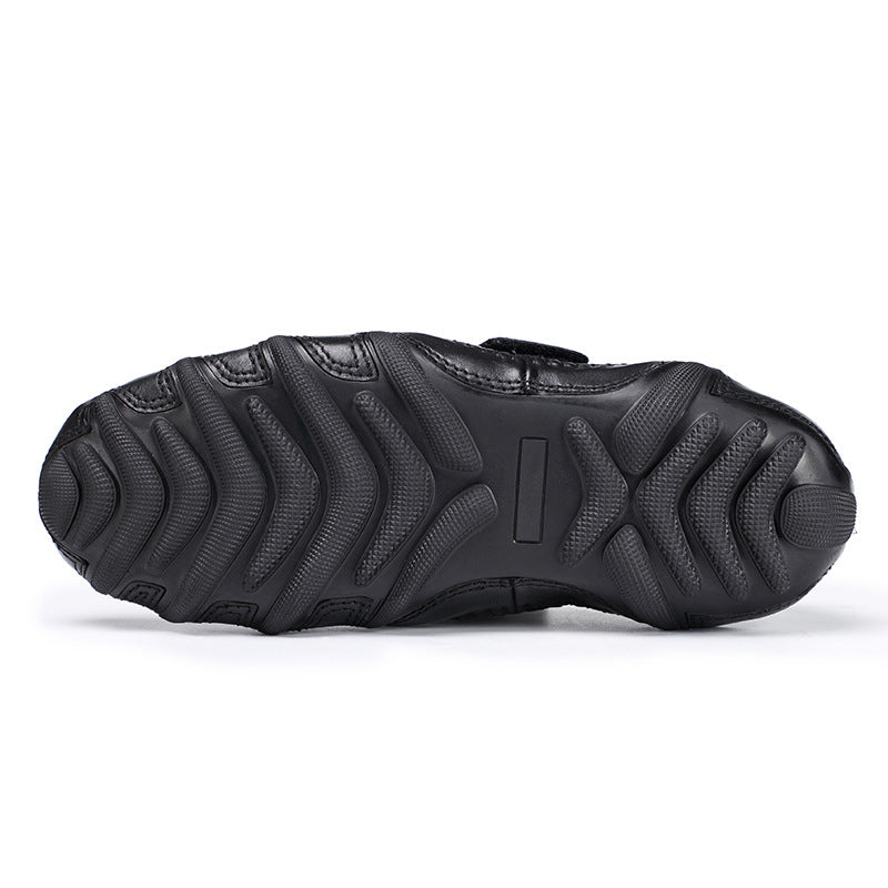 Crocodile leather genuine leather men's leather shoes moccasins men's business casual shoes 