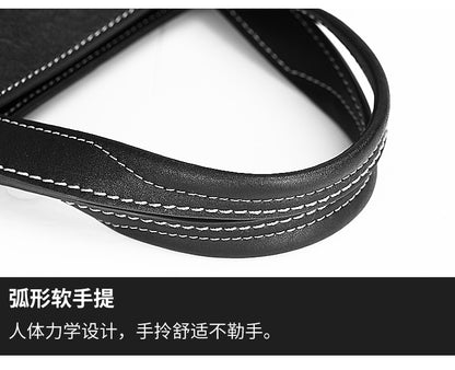 Men's briefcase handbag genuine cowhide leather computer bag business casual men's handbag crossbody bag 