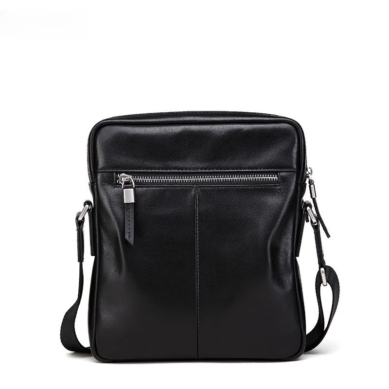 Men's shoulder bag, multi-functional, practical, genuine cowhide leather, business crossbody bag 