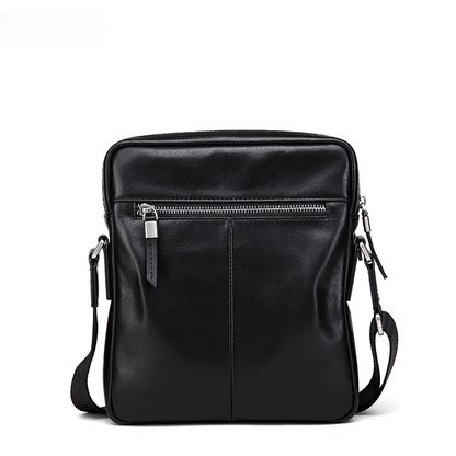 Men's shoulder bag, multi-functional, practical, genuine cowhide leather, business crossbody bag 