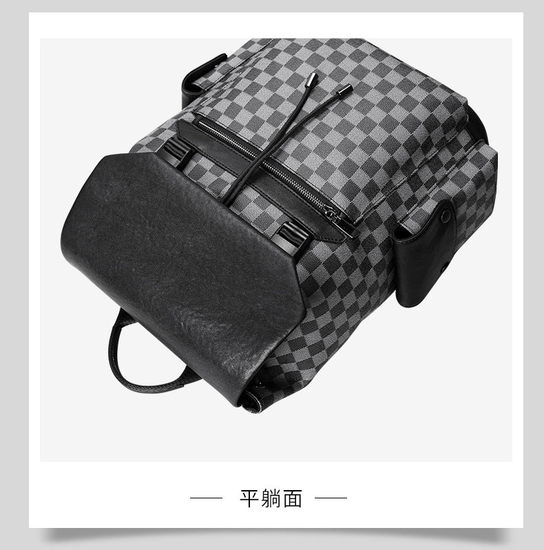 Men's backpack fashion large capacity computer bag travel bag backpack 