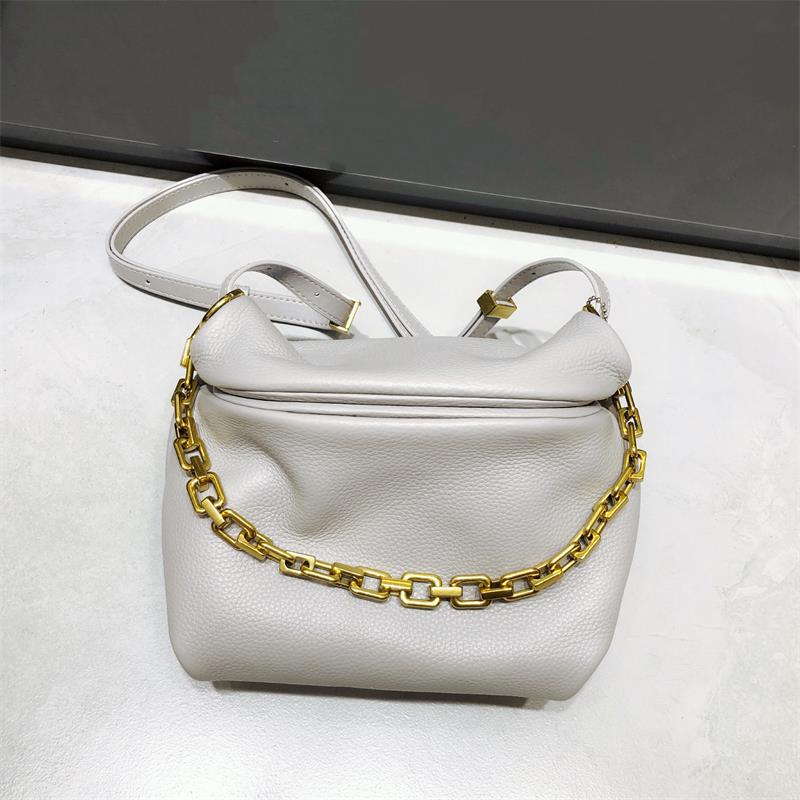 Cowhide bag women simple design chain bags shoulder bag messenger bag