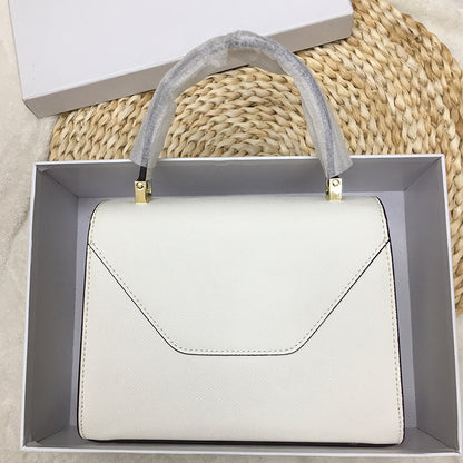 Women's handbag Genuine leather shoulder bag Crossbody bag Simple commuting OL Goes with anything