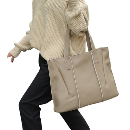 Women's Handbag Large Capacity One Shoulder Cowhide Armpit Ladies Bags Shoulder Bag