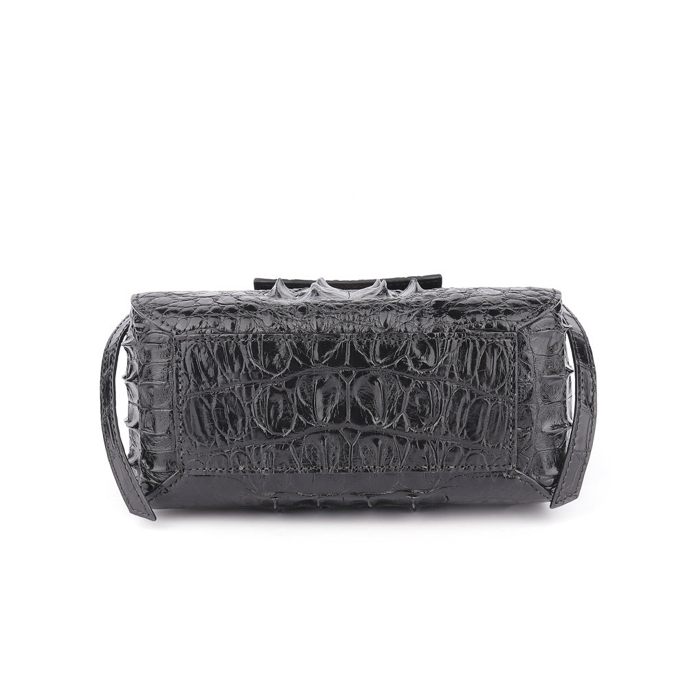 Fashion new Siamese crocodile skin large capacity ladies bag shoulder cross bag handbag 2way bag
