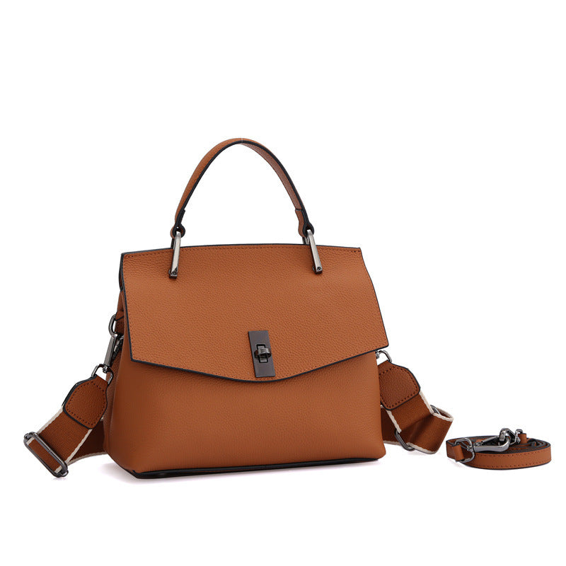 One Shoulder Crossbody Bag Handbag Stylish Genuine Leather Women's Bag Shoulder Bag