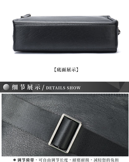 Men's Shoulder Bag Made of Genuine Cowhide Leather High Quality Men's Crossbody Bag Handbag 