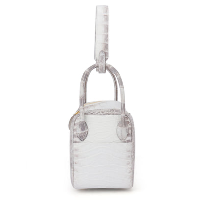 Nile Crocodile Leather Bags for Women Women Doctor Bag High Quality Handbag Shoulder Bag