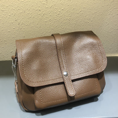 Retro cowhide women bag large capacity women bag fashion commuter bag shoulder bag