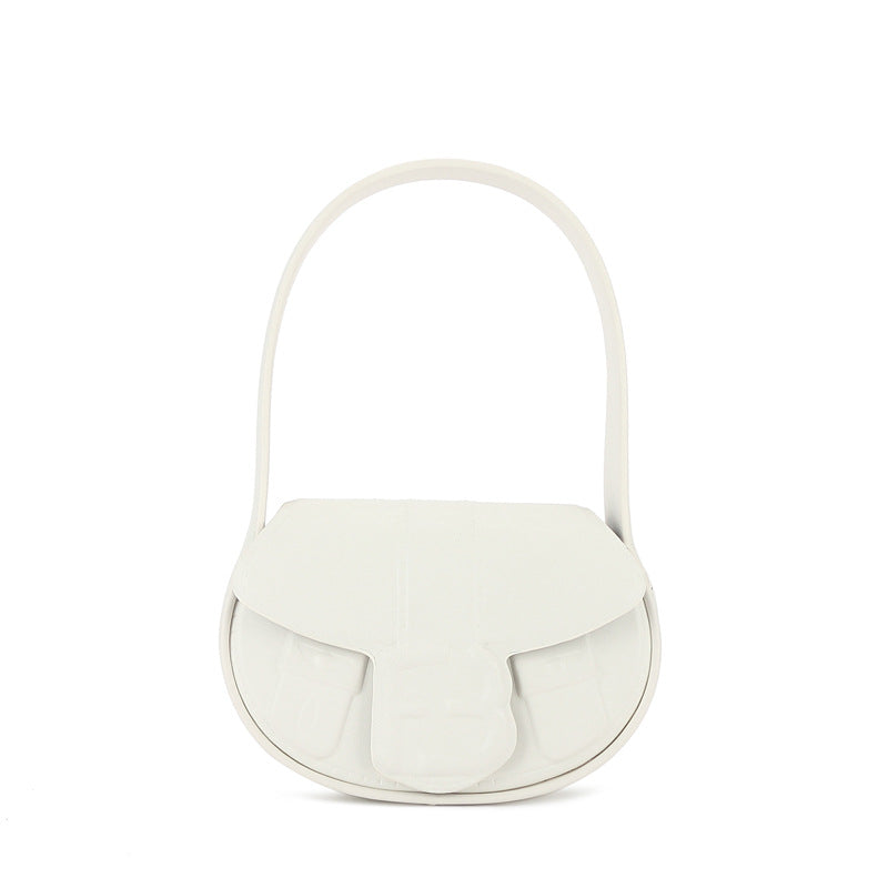 Shoulder bag ladies bag mini handbag trend armpit bag crossbody bag genuine leather