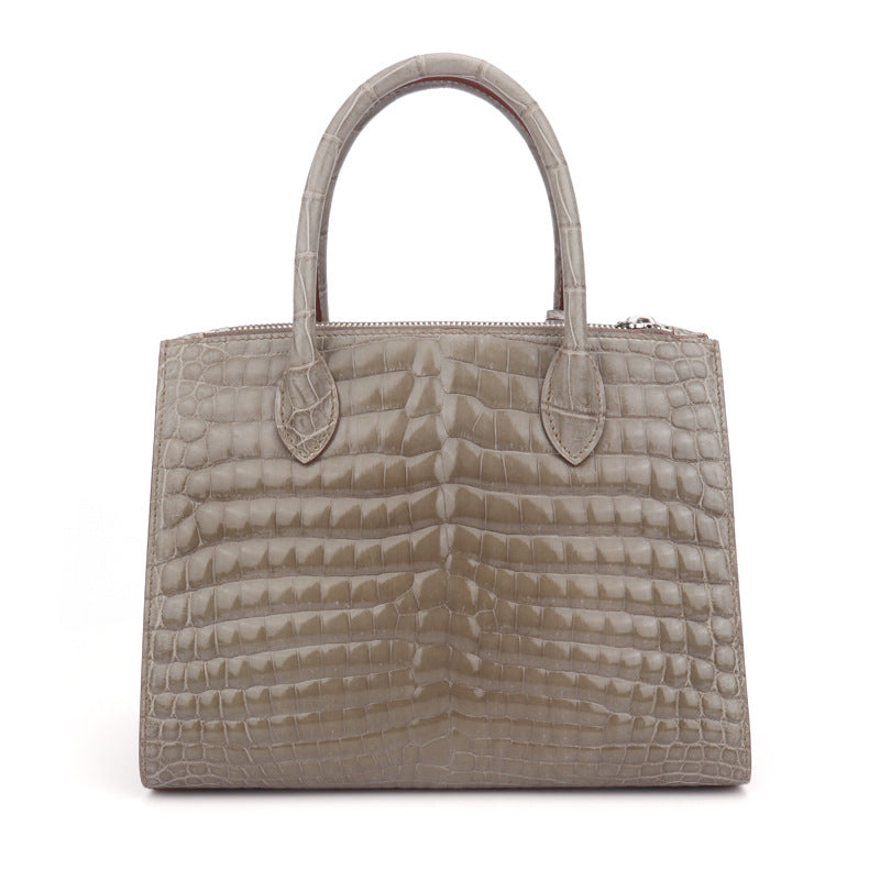Crocodile leather women's bag new casual ladies tote bag shoulder bag handbag high quality