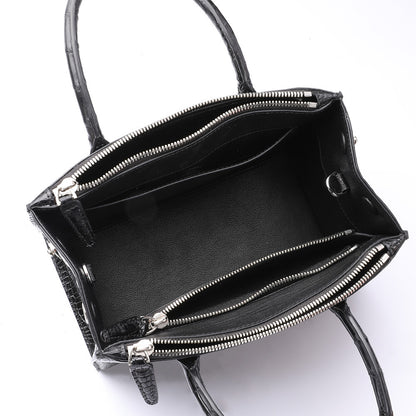 Women's Shoulder Bag Siamese Crocodile Skin Handbag 2way Bag Crossbody Bag Ryukou 