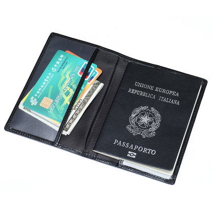 Men's short wallet made of genuine cowhide leather business multi-functional men's wallet card bag 