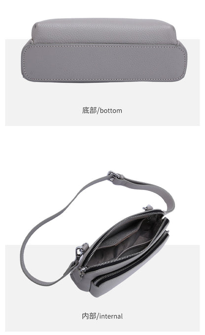 Shoulder bags, crossbody bags, women's body bags, genuine leather women's bags, go with anything
