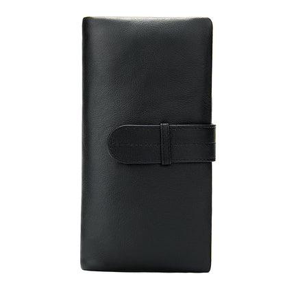 Men's Wallet RFID Coin Card Holder Retro Large Capacity Clutch Bag Men's Wallet 