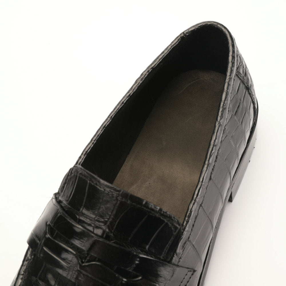 Crocodile Skin Men's Leather Shoes Genuine Leather Anti-Slip Business Suit Formal Men's Shoes 