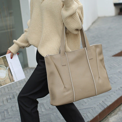 Women's Handbag Large Capacity One Shoulder Cowhide Armpit Ladies Bags Shoulder Bag