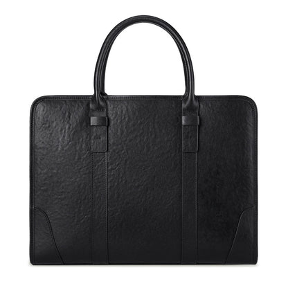 Men's handbag, genuine cowhide leather, handbag, crossbody bag, large capacity computer briefcase 