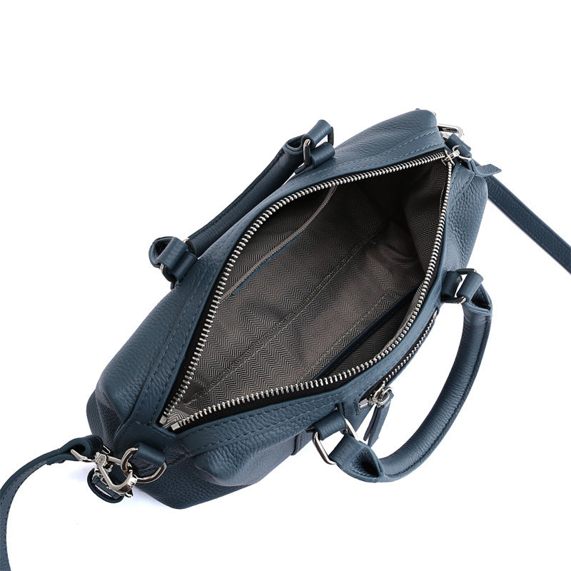 Cowhide bag simple large capacity ladies shoulder bag crossbody bag fashion