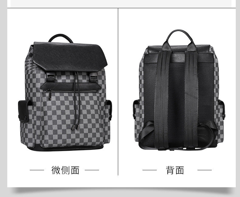 Men's backpack fashion large capacity computer bag travel bag backpack 