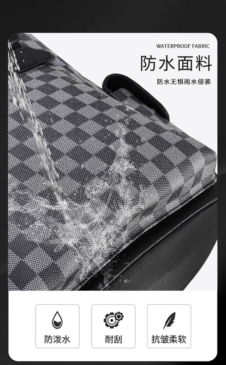 Men's backpack fashion large capacity computer bag travel bag backpack 