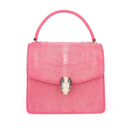 stingray leather bag trend casual ladies bag genuine leather shoulder bag handbag kelly bag