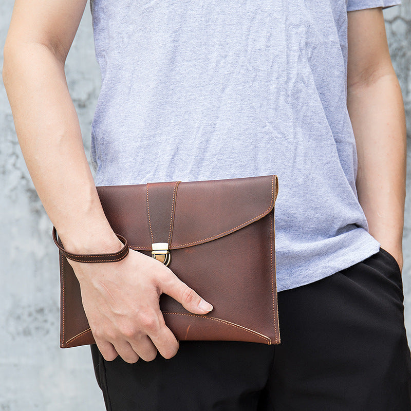 Men's Wallet Clutch Bag Casual File Bag Men's Wallet 