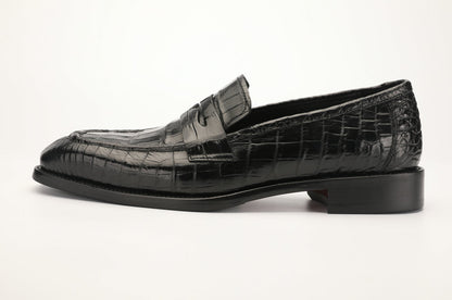 Crocodile Skin Men's Leather Shoes Genuine Leather Anti-Slip Business Suit Formal Men's Shoes 