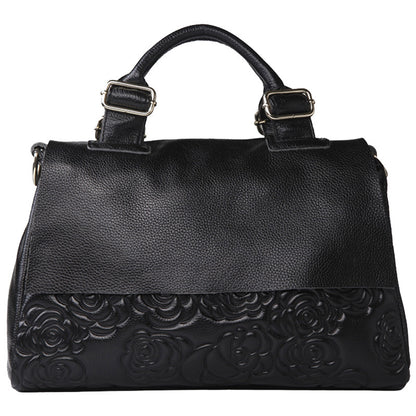 Women's handbag fashion genuine leather bag small incense style commuting crossbody bag shoulder bag goes with anything