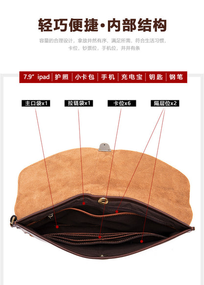 Men's Wallet Clutch Bag Casual File Bag Men's Wallet 