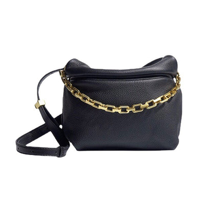 Cowhide bag women simple design chain bags shoulder bag messenger bag