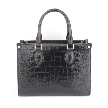 Crocodile leather women's bag casual leather bag ladies bag diagonal shoulder bag 